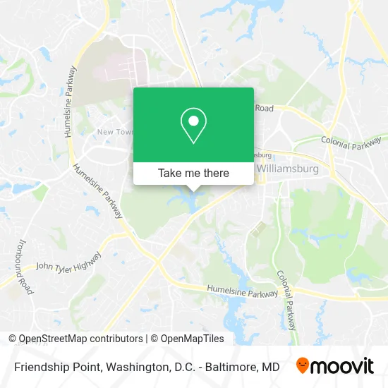 Friendship Point map