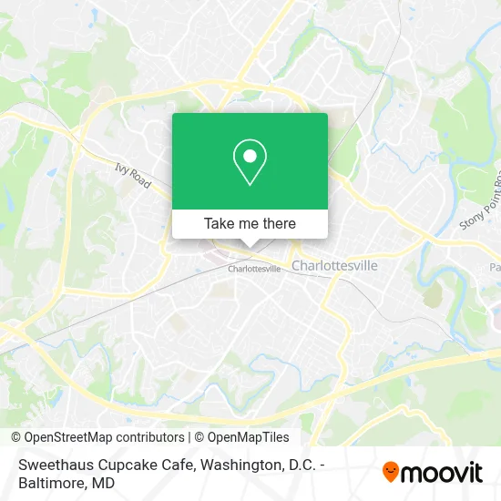 Sweethaus Cupcake Cafe map