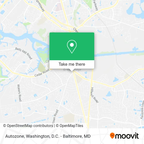 Autozone map