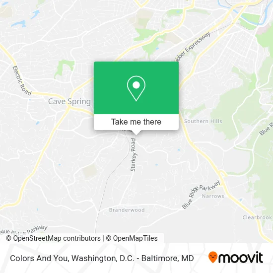 Colors And You map