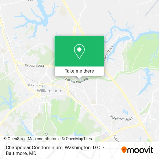 Chappelear Condominium map