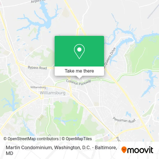 Martin Condominium map