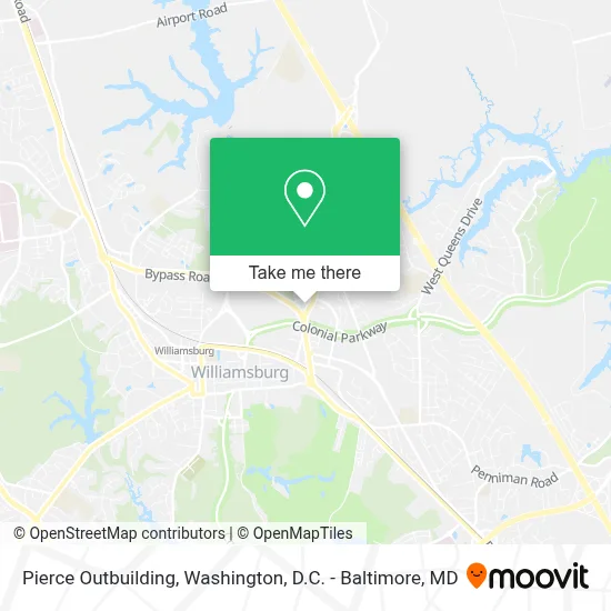 Pierce Outbuilding map
