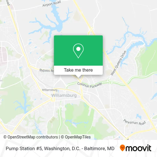 Pump Station #5 map