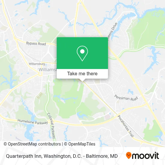 Quarterpath Inn map