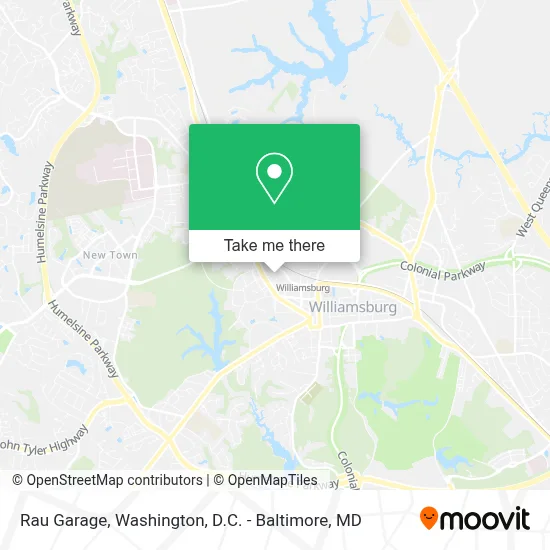 Rau Garage map