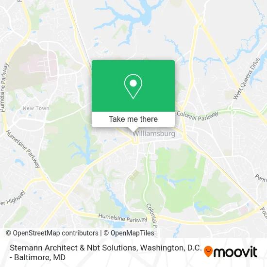 Stemann Architect & Nbt Solutions map