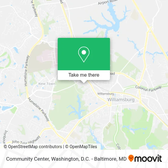 Community Center map