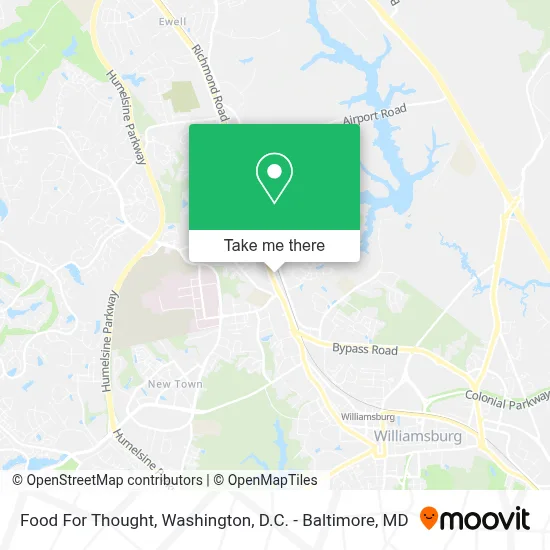 Food For Thought map