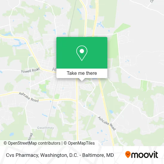 Cvs Pharmacy map