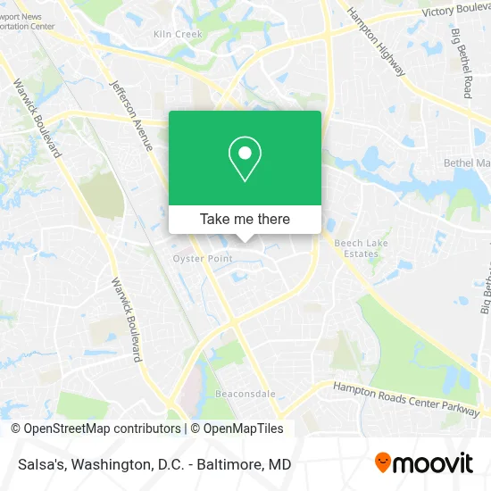 Salsa's map
