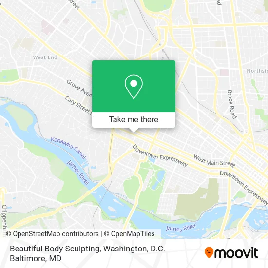 Beautiful Body Sculpting map