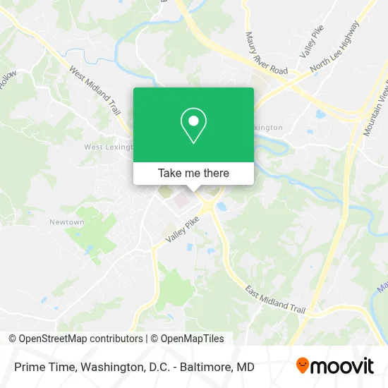 Prime Time map