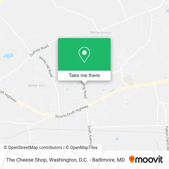 The Cheese Shop map
