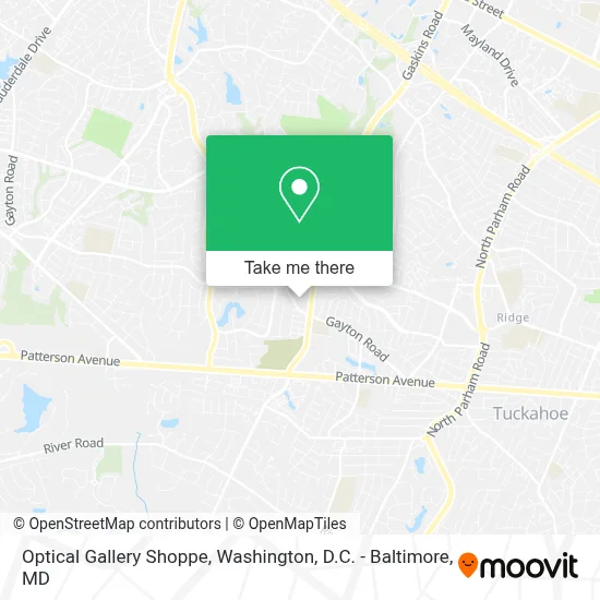 Optical Gallery Shoppe map