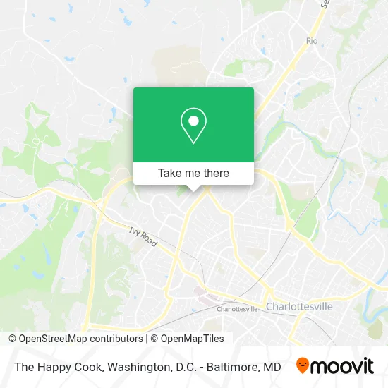 The Happy Cook map