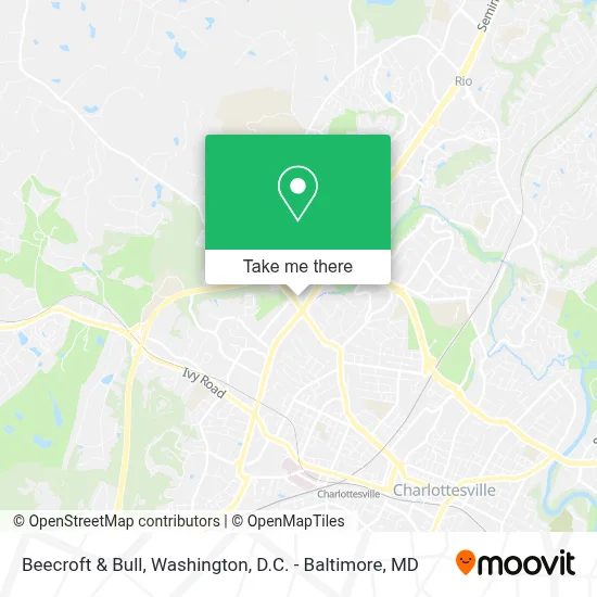 Beecroft & Bull map