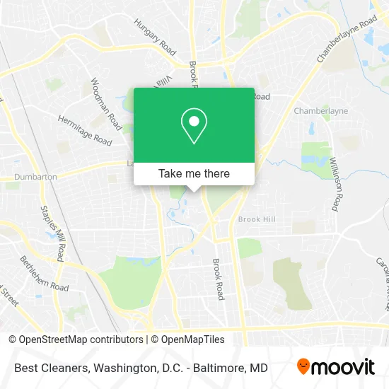 Best Cleaners map