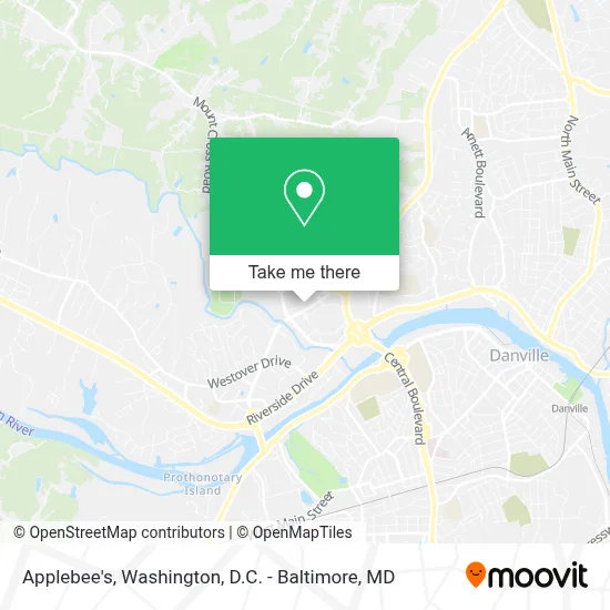 Applebee's map