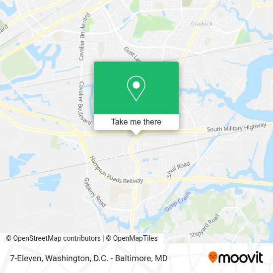 7-Eleven map