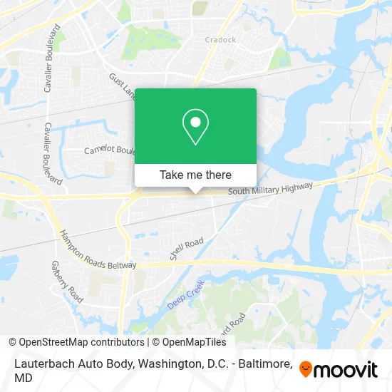 Lauterbach Auto Body map