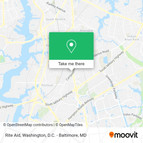 Rite Aid map