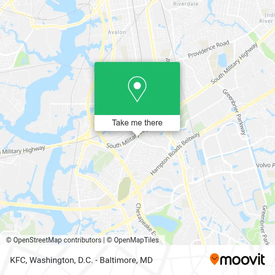 Kfc map