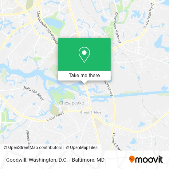 Goodwill map