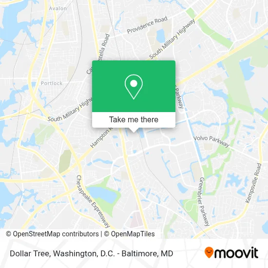 Dollar Tree map