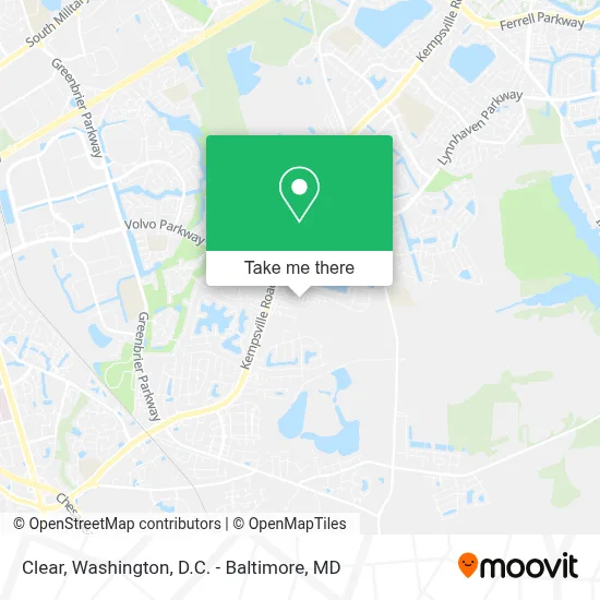 Clear map
