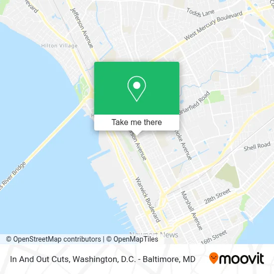 In And Out Cuts map