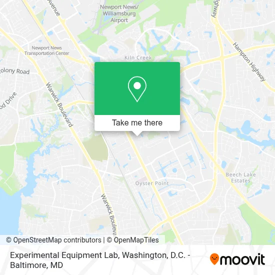 Experimental Equipment Lab map
