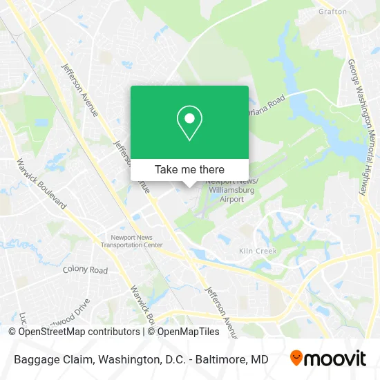 Baggage Claim map