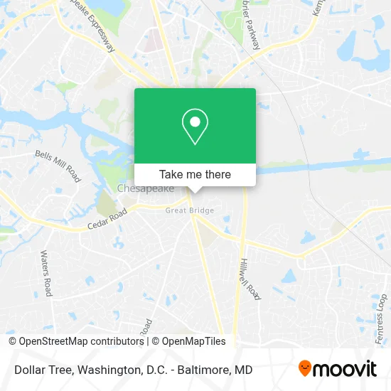 Dollar Tree map