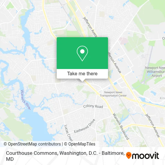 Courthouse Commons map