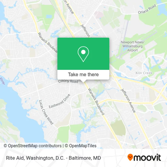 Rite Aid map