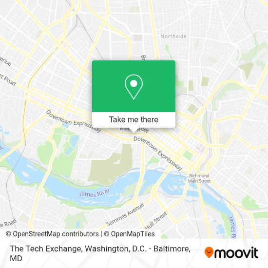 The Tech Exchange map