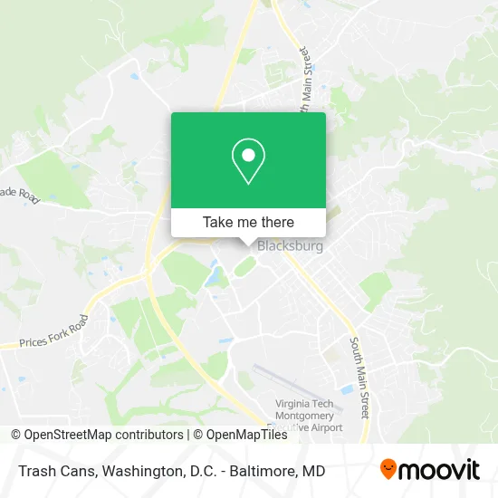 Trash Cans map