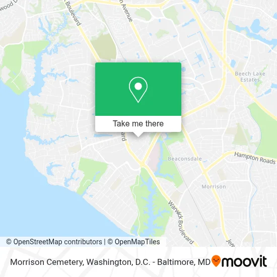 Morrison Cemetery map