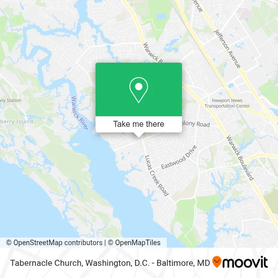 Tabernacle Church map