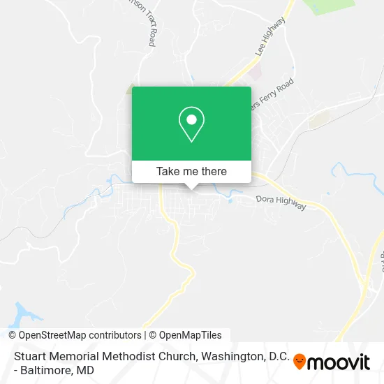 Stuart Memorial Methodist Church map