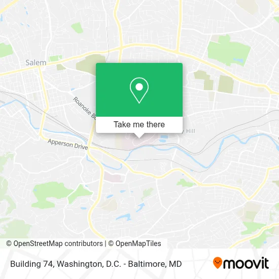 Building 74 map