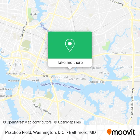 Practice Field map