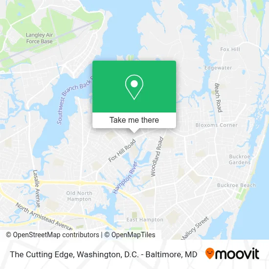 The Cutting Edge map