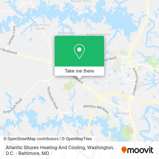 Atlantic Shores Heating And Cooling map