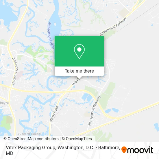 Vitex Packaging Group map