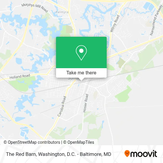 The Red Barn map