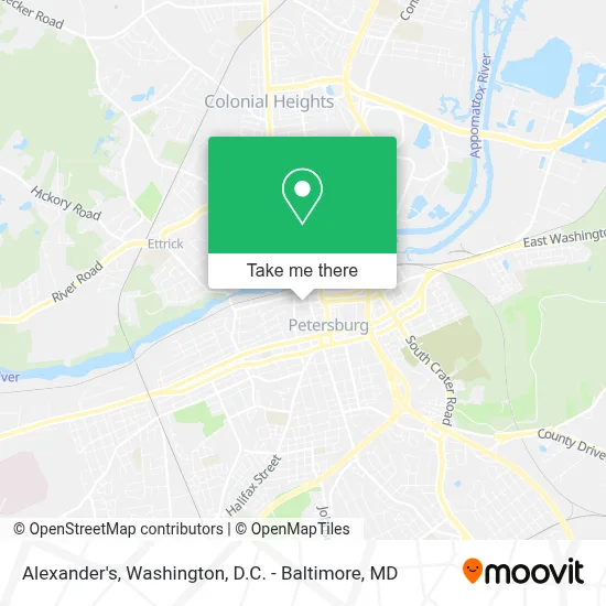 Alexander's map