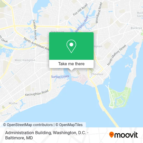 Administration Building map