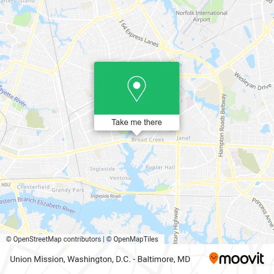 Union Mission map